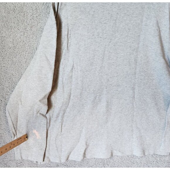 Polo Ralph Lauren Gray 1/4 Zip Long Sleeve Estate Rib Quarterzip Pullover Sz XXL - Picture 11 of 15